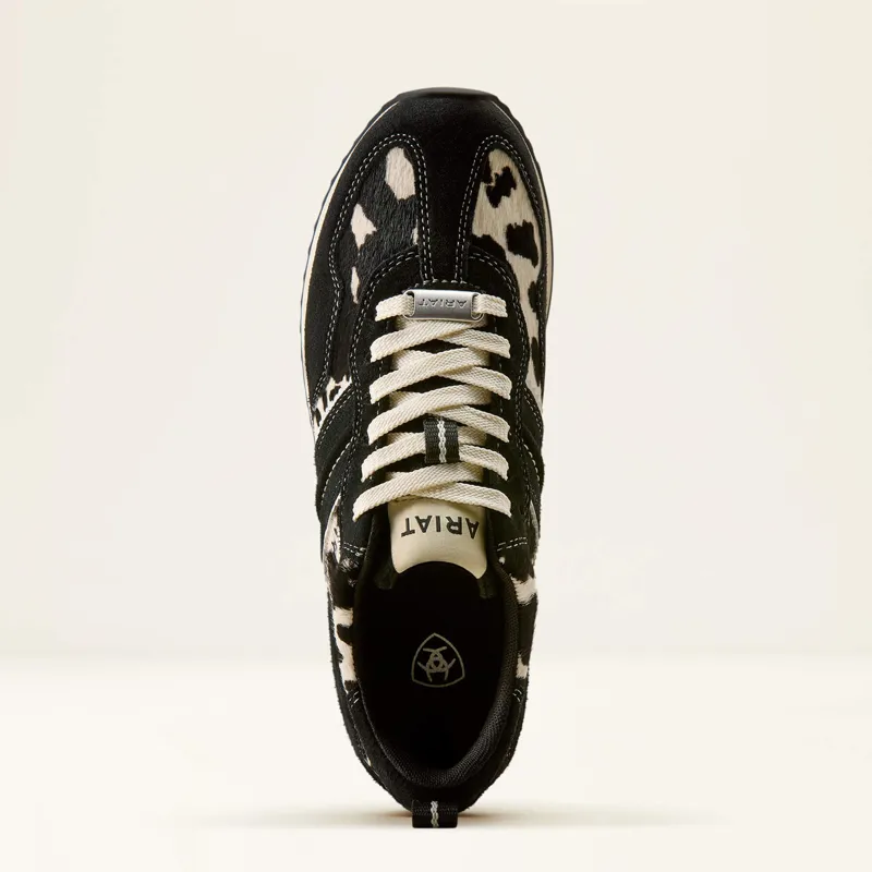 Ariat Ranch Runner Shoe in Black Suede-3