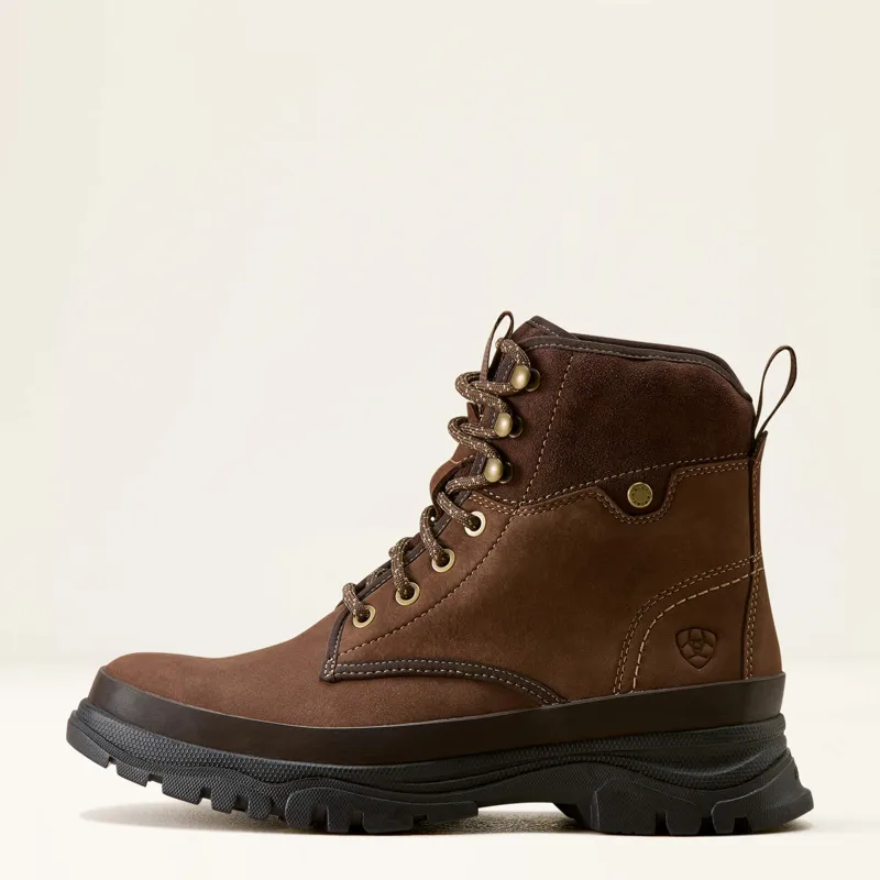 Ariat Women's Moresby H2O Waterproof Boots in Chocolate Truffle-1