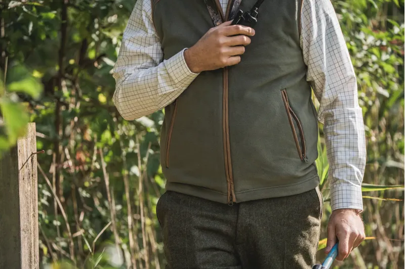 Harkila Mens Sandhem 200 Waistcoat Grape Leaf-2