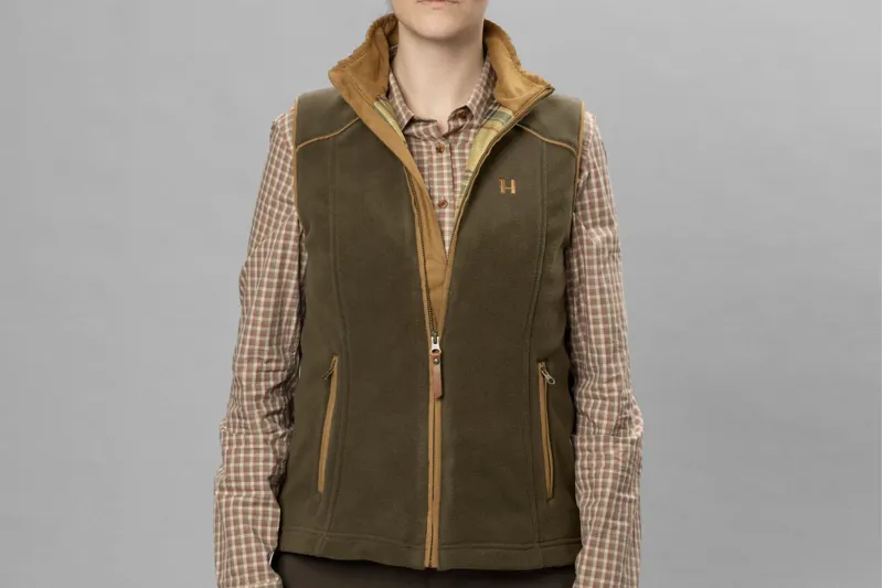Harkila Sandhem 200 Ladies Waistcoat Grape Leaf-3