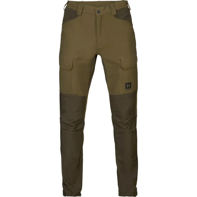 Harkila Scandinavian Trousers in Dark Olive/Willow Green