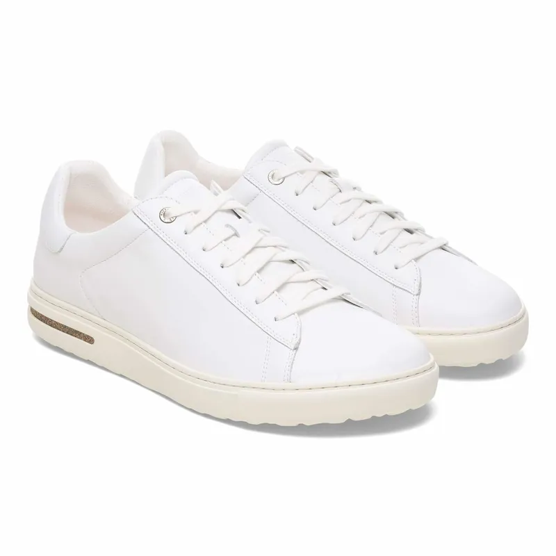 Birkenstock Bend Low Leather Trainers in White-2
