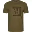 Harkila H-Logo Short Sleeve T-Shirt Dark Olive
