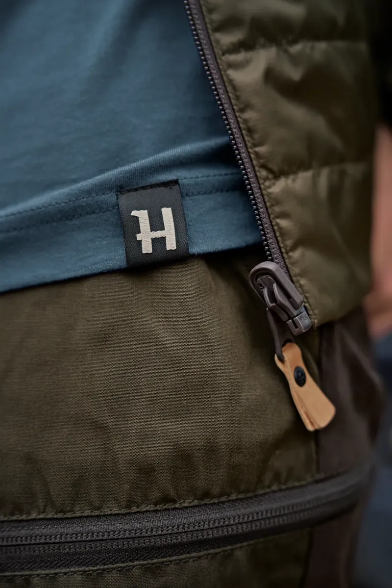 Harkila H-Logo Short Sleeve T-Shirt Sea Blue-3