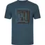 Harkila H-Logo Short Sleeve T-Shirt Sea Blue