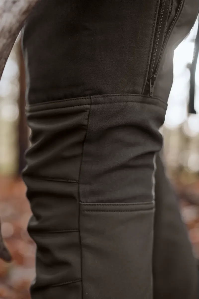 Harkila Scandinavian Women's Trousers in Shadow Brown/Deep Brown-4