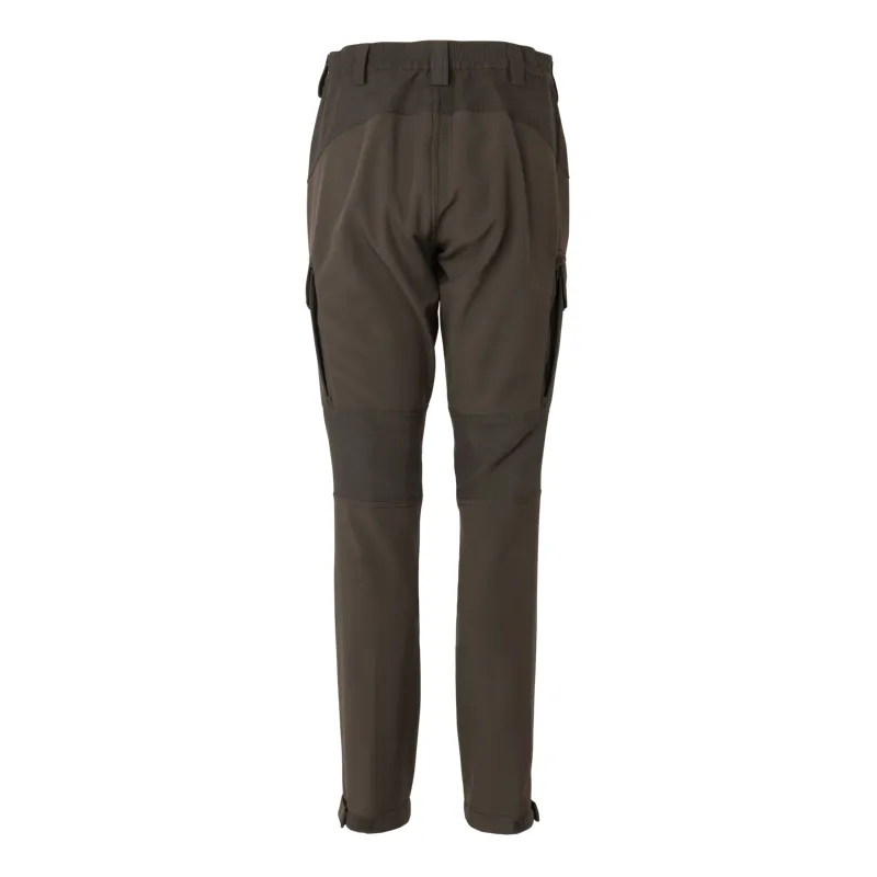 Harkila Scandinavian Women's Trousers in Shadow Brown/Deep Brown-1