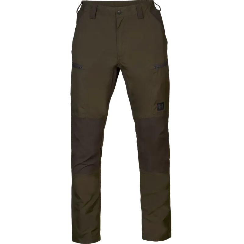 Harkila Fjell Trousers in Willow Green/Shadow Brown