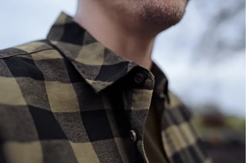 Harkila Scandinavian Long Sleeve Shirt in Tarmac Check-2
