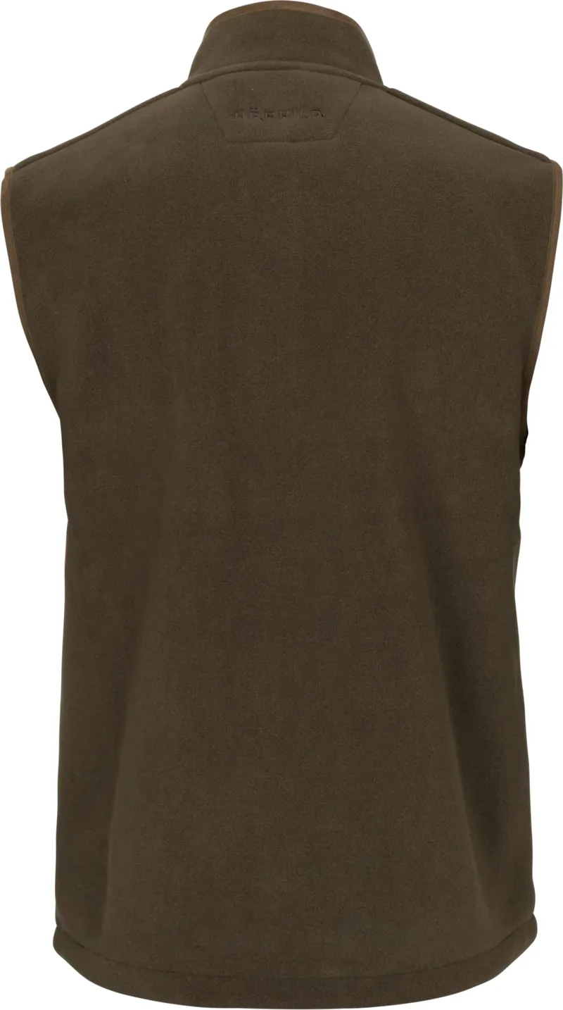 Harkila Sandhem Sherpa Fleece Waistcoat Willow Green-1
