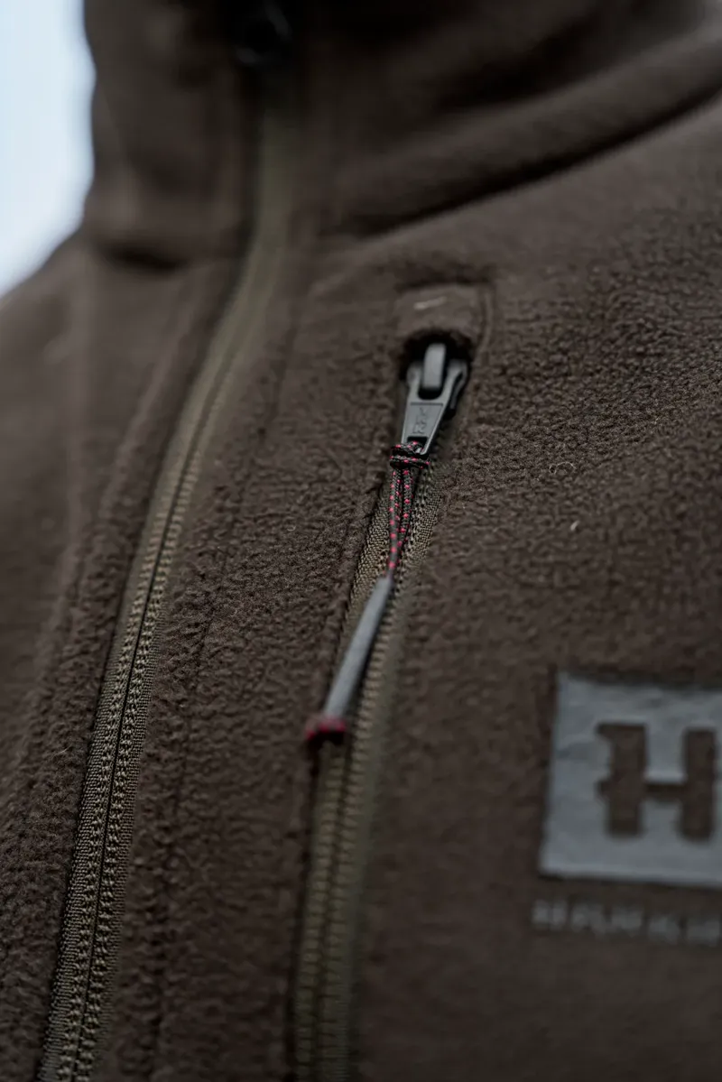 Härkila Aspire Fleece Waistcoat Shadow Brown-2