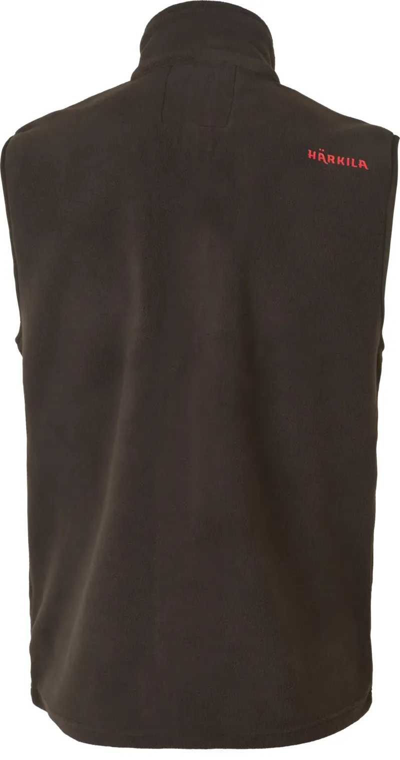 Härkila Aspire Fleece Waistcoat Shadow Brown-1