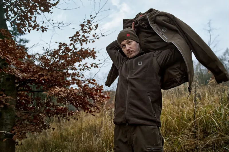 Härkila Aspire Fleece Waistcoat Shadow Brown-3