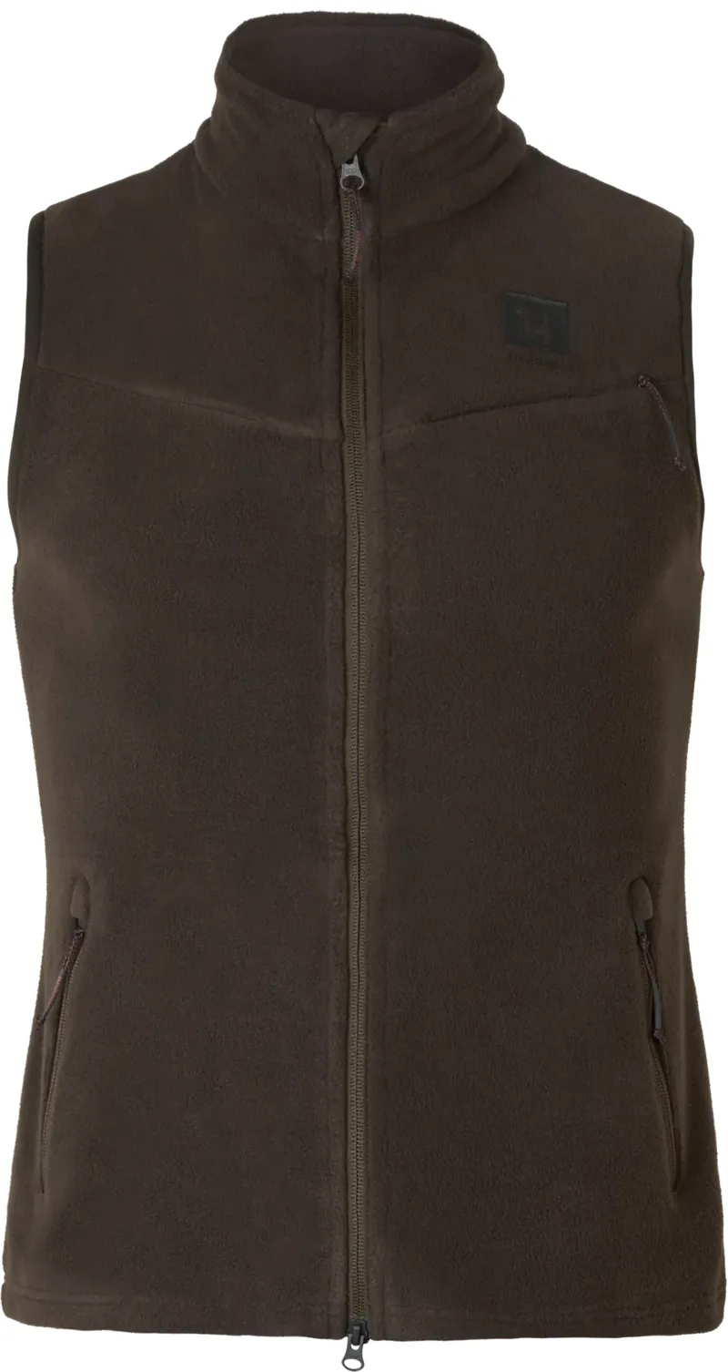 Härkila Ladies Aspire Fleece Waistcoat Shadow Brown