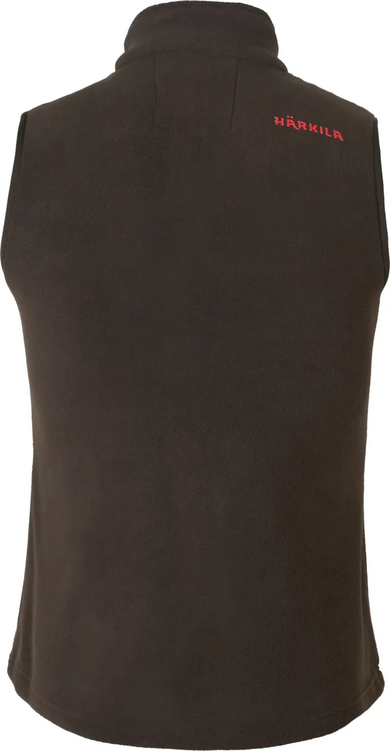 Härkila Ladies Aspire Fleece Waistcoat Shadow Brown-1