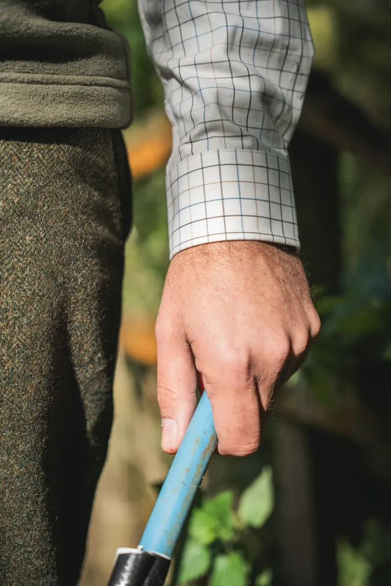 Harkila Portfield Long Sleeve Shirt Naval Blue-2