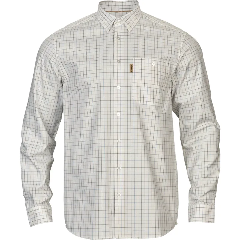 Harkila Portfield Long Sleeve Shirt Naval Blue-1