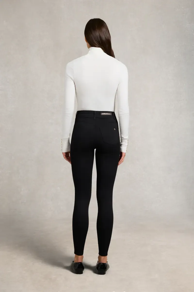 Holland Cooper Contour Skinny Jeans in Black-2