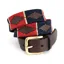 Pioneros Red/Navy/Cream polo belt