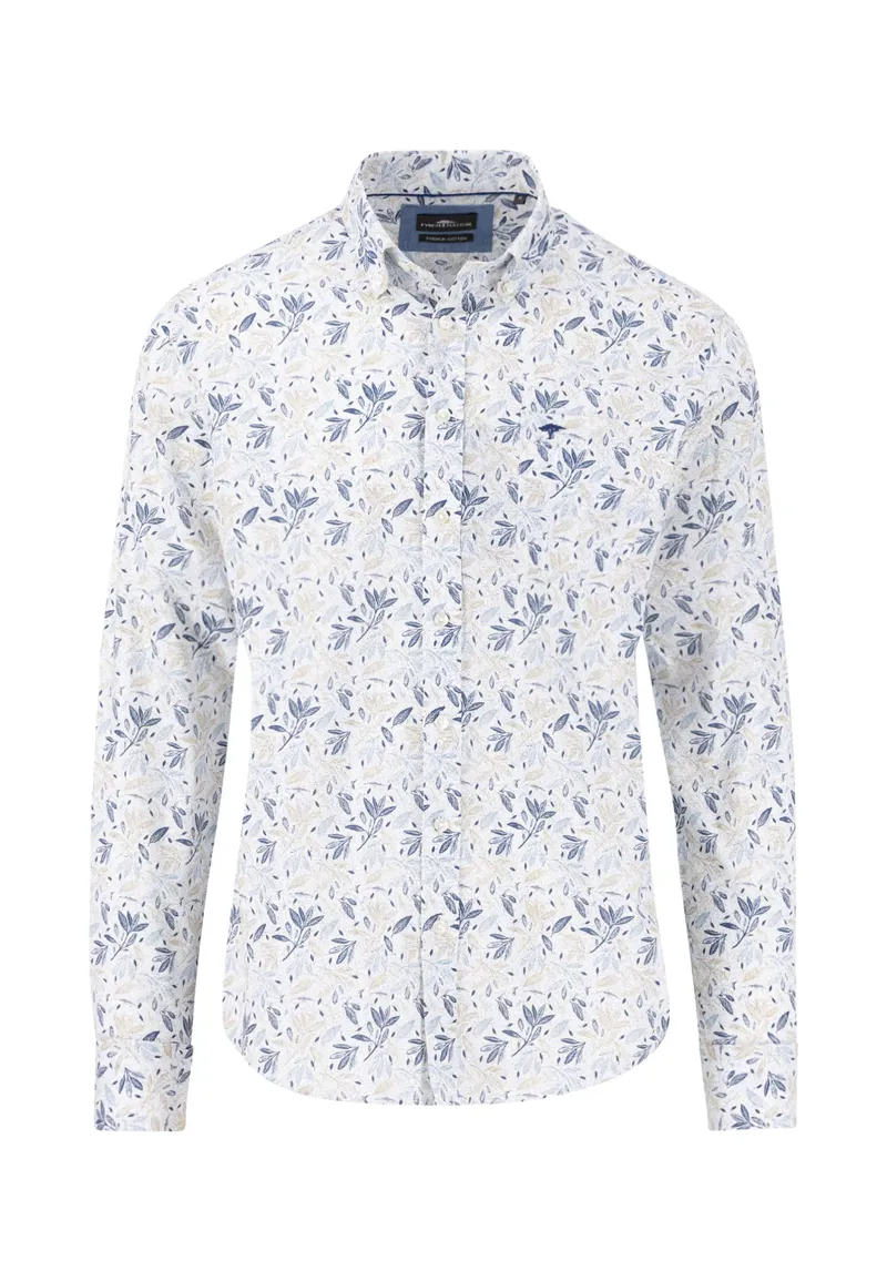 Fynch Hatton Premium Digital Prints Summer Breeze Button Down Shirt