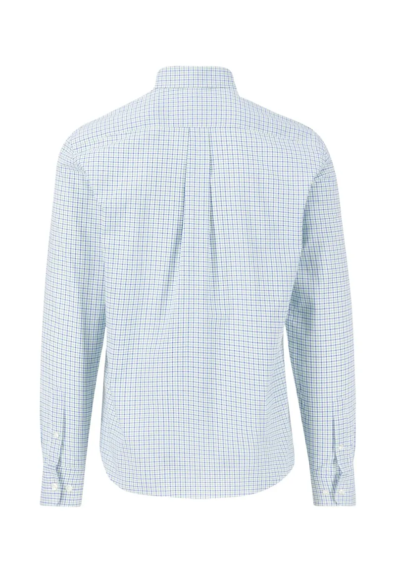 Fynch Hatton Summer Oxford Check Turf Green-1
