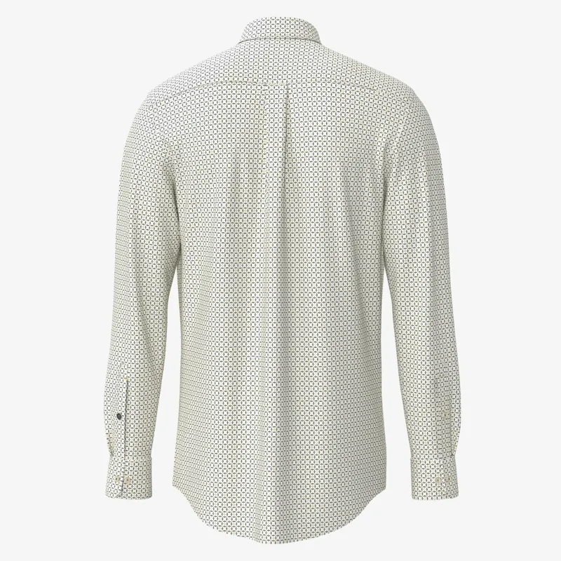 Fynch-Hatton Tree Print Button Down Shirt in Amber-1