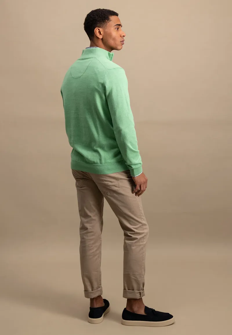 Fynch Hatton Superfine Toyer Zip Turf Green-2