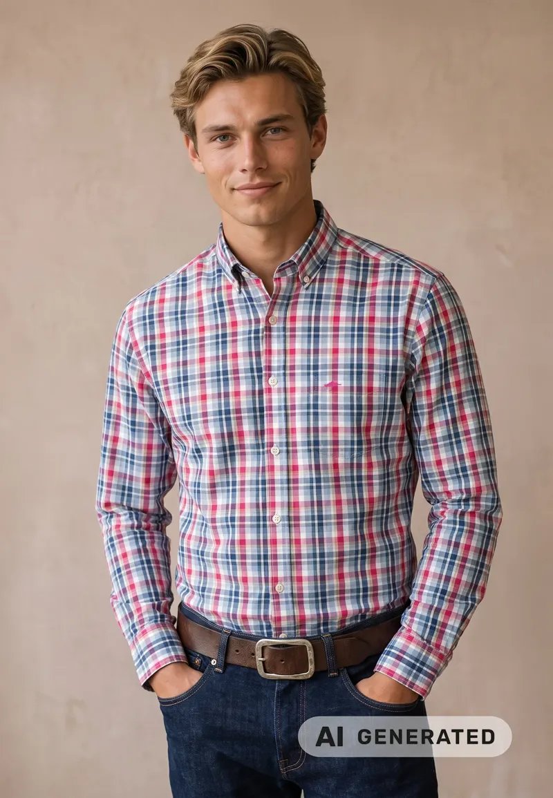 Fynch-Hatton Shirt Multicolour Check-2
