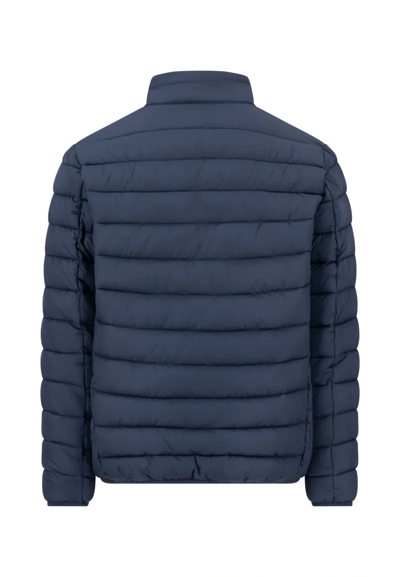 Fynch-Hatton Basic Lightweight Jacket in Dark Navy-1
