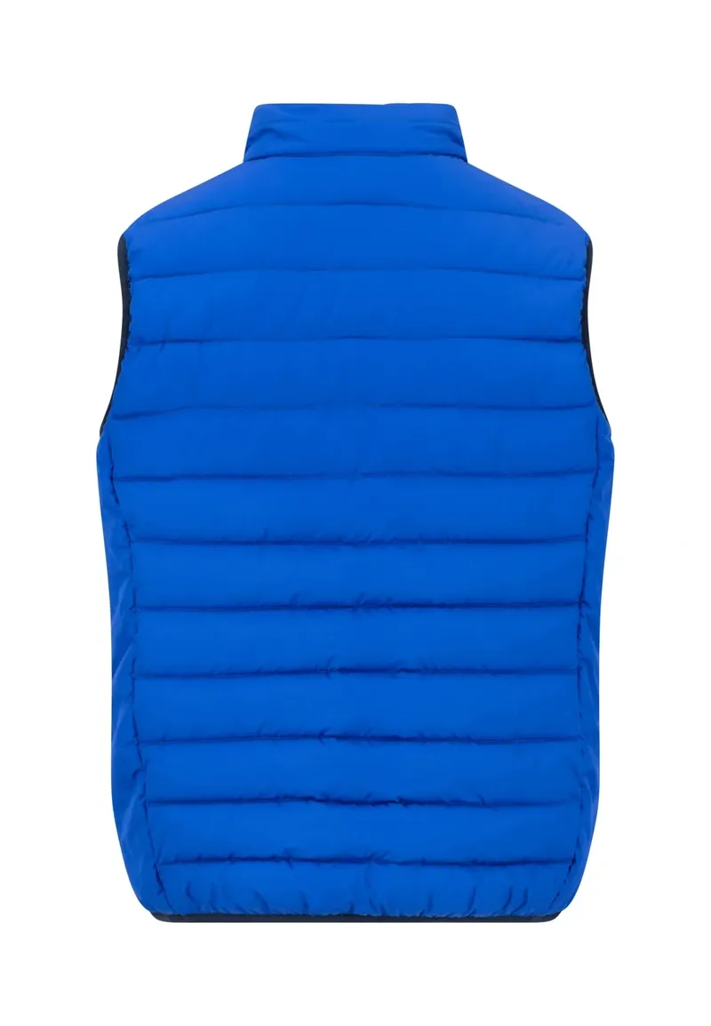 Fynch-Hatton Basic Lightweight Gilet in Cobalt-1