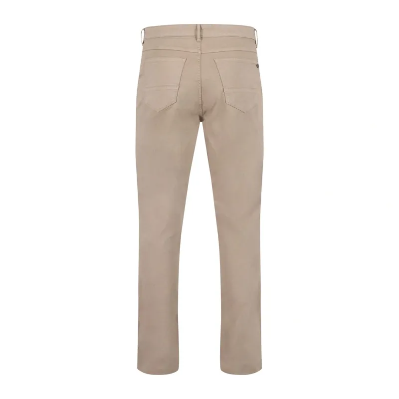 Fynch-Hatton Woven 5 Pocket Jean in Beige-1