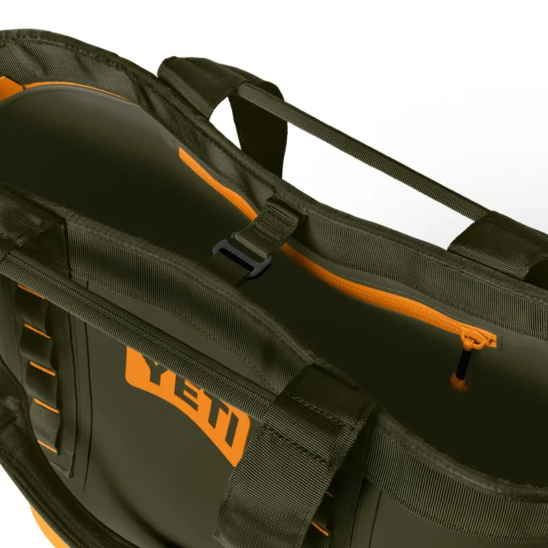 Yeti Camino Carryall 35 2.0 Tote Bag in Olive/King Crab Orange-3