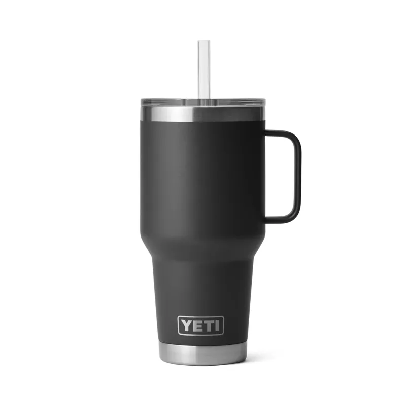 Yeti Rambler 25oz Straw Mug Black