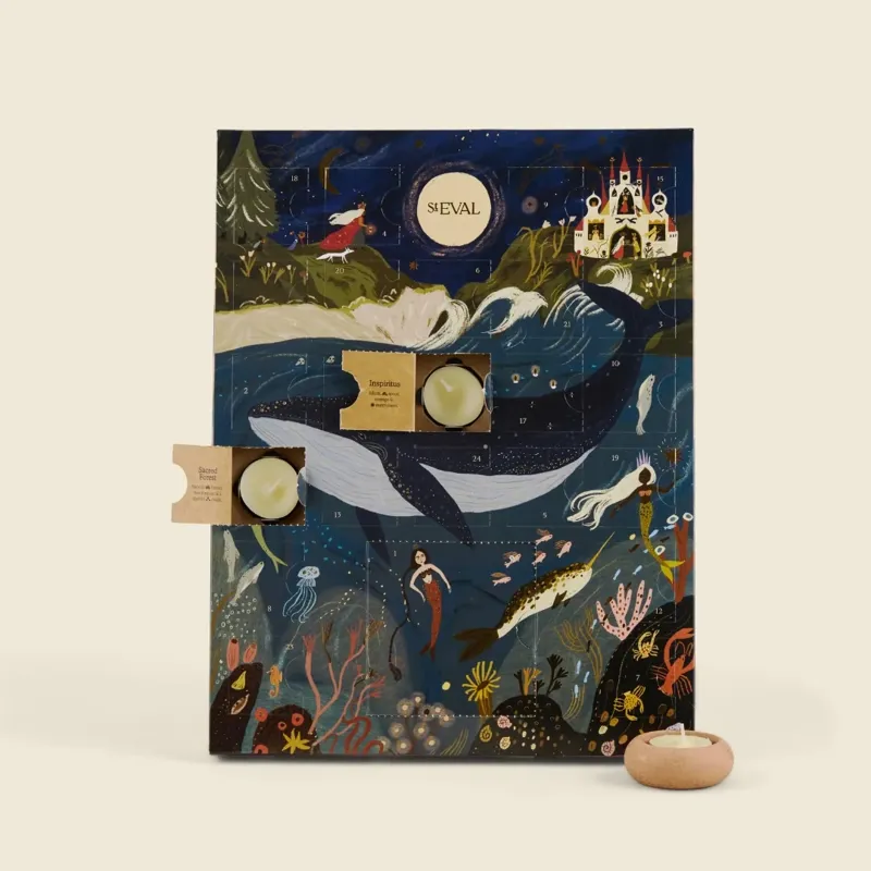 St. Eval Tealight Advent Calendar-1
