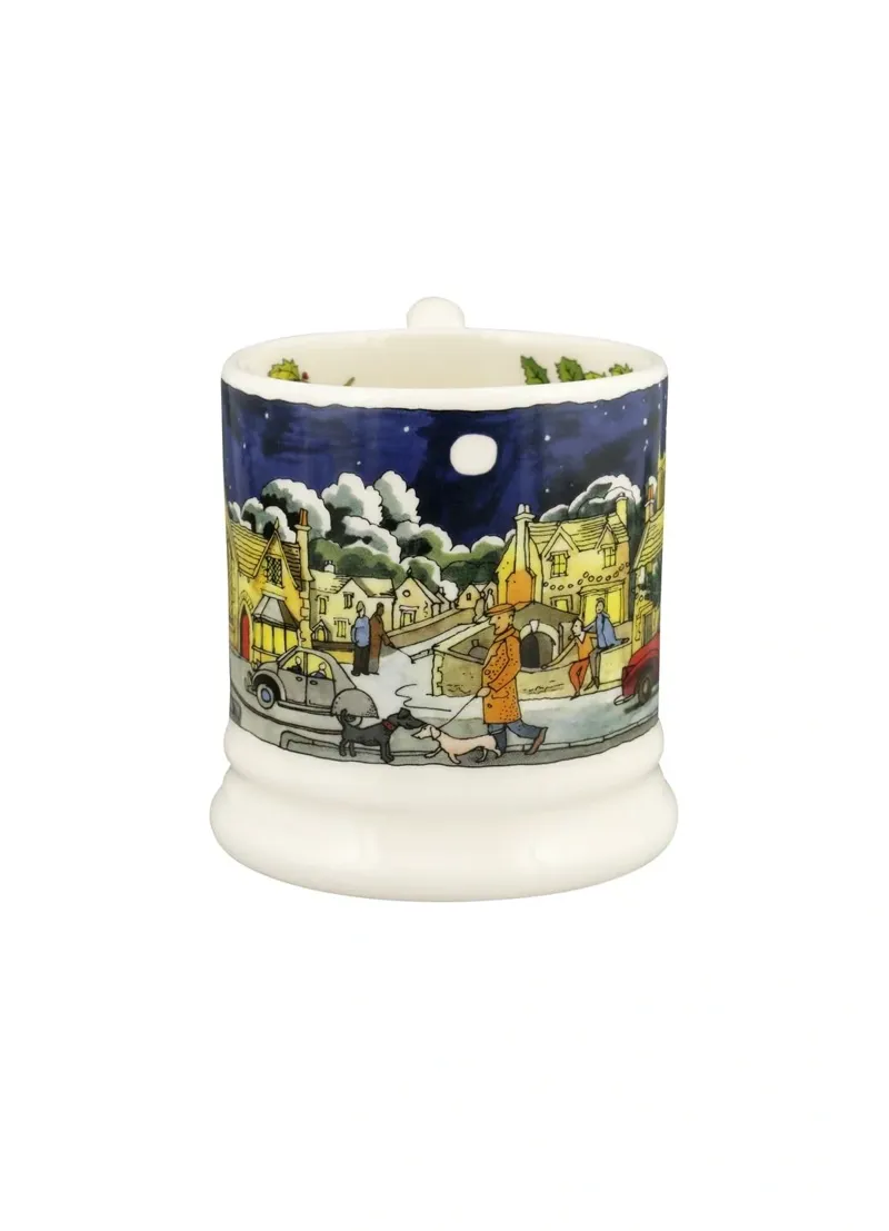 Emma Bridgewater Christmas Town and Country 1/2 Pint Mug-2