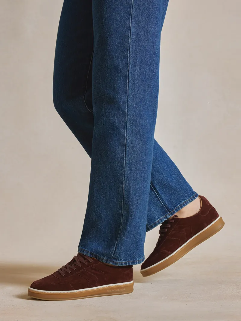 Fairfax and Favor Kendrick Trainer in Port Suede-6