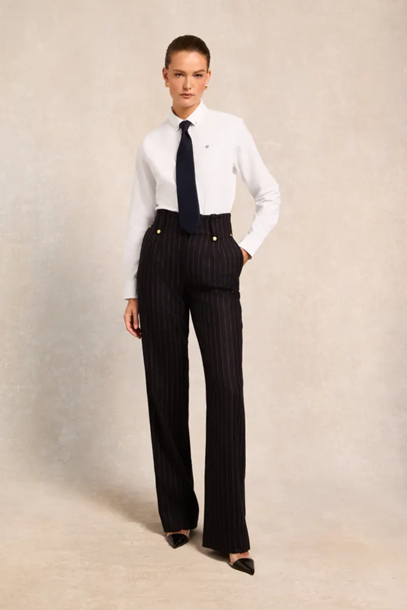 Holland Cooper Oxford Shirt White-3