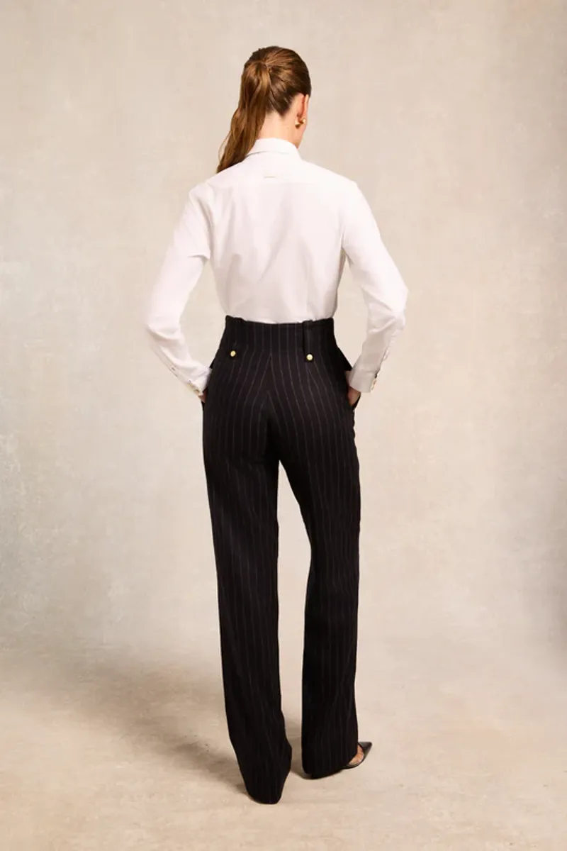 Holland Cooper Oxford Shirt White-5