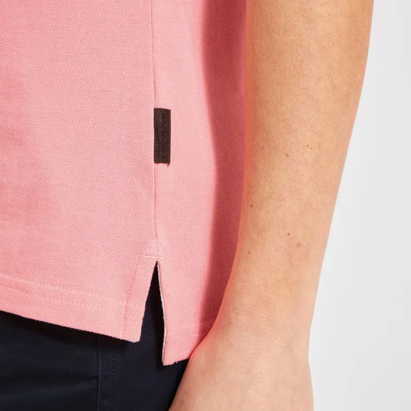 Schoffel St Ives Ladies Polo Shirt Flamingo-3