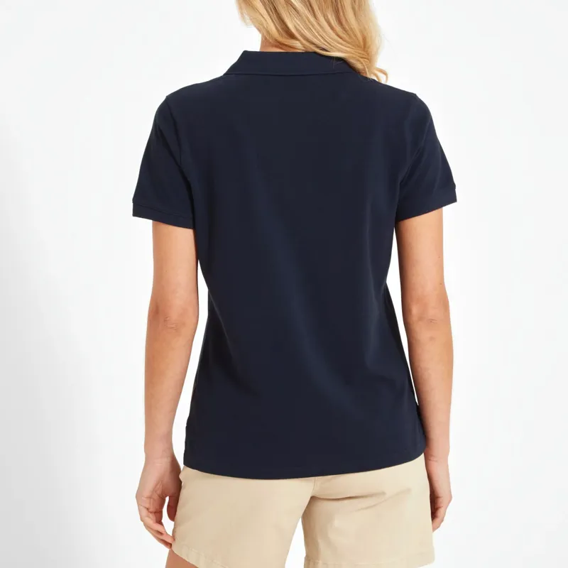 Schoffel St Ives Ladies Polo Shirt Navy-2