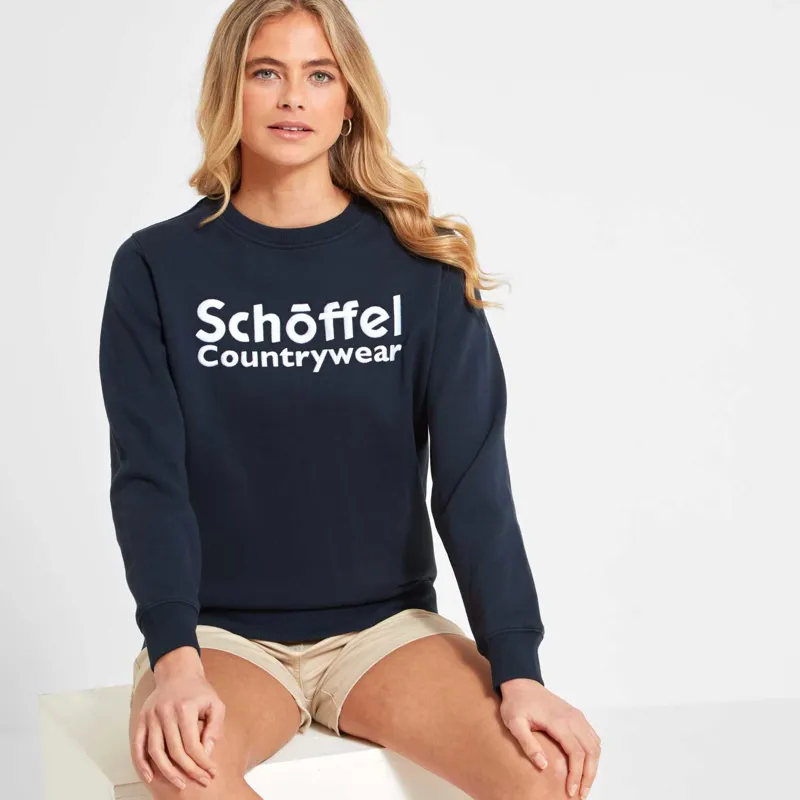Schoffel St Helier Sweatshirt Navy-1