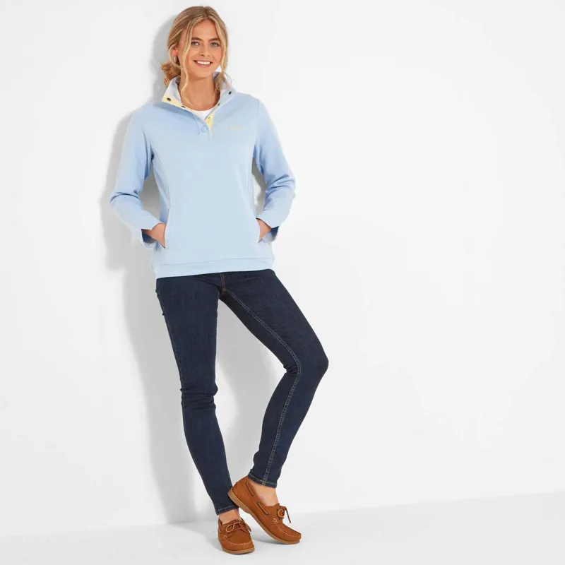 Schoffel Steephill Cove Sweatshirt Pale Blue-5