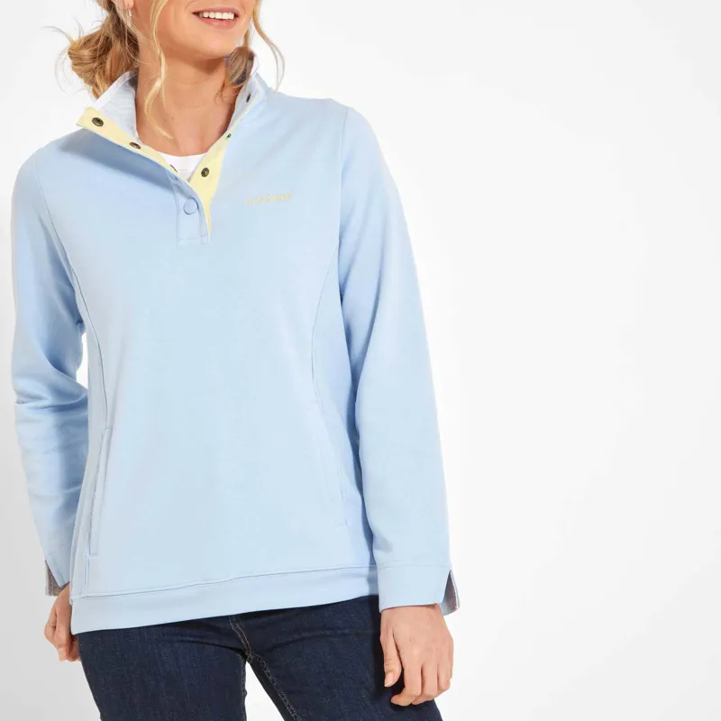 Schoffel Steephill Cove Sweatshirt Pale Blue-2