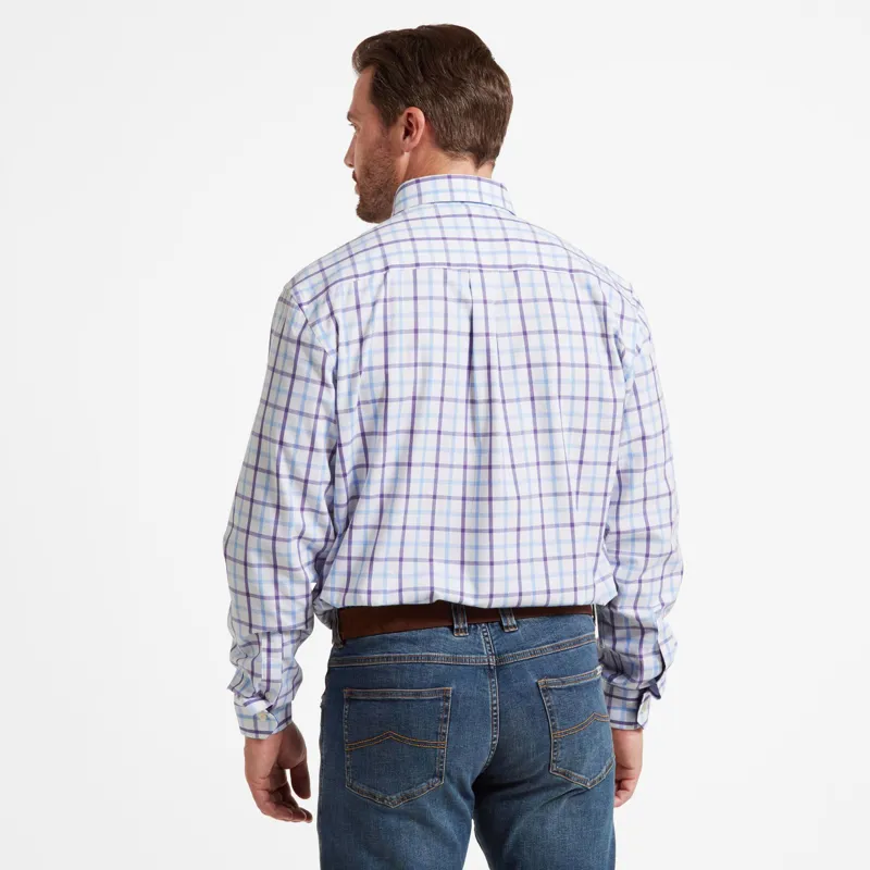Schoffel Brancaster Classic Shirt Bramble Check-4