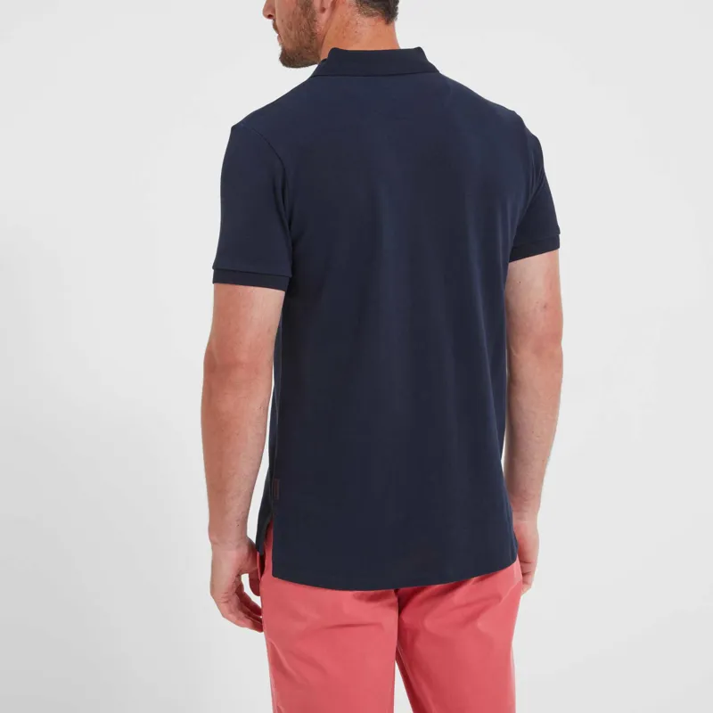 Schoffel St Ives Polo Shirt Navy-4