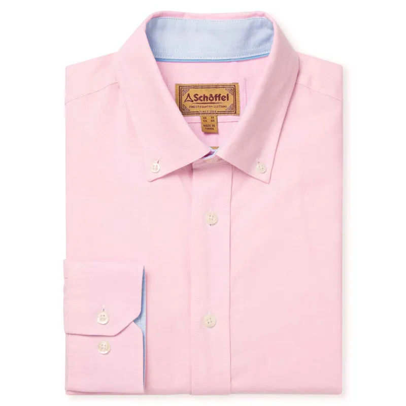 Schoffel Holt Tailored Shirt Light Pink