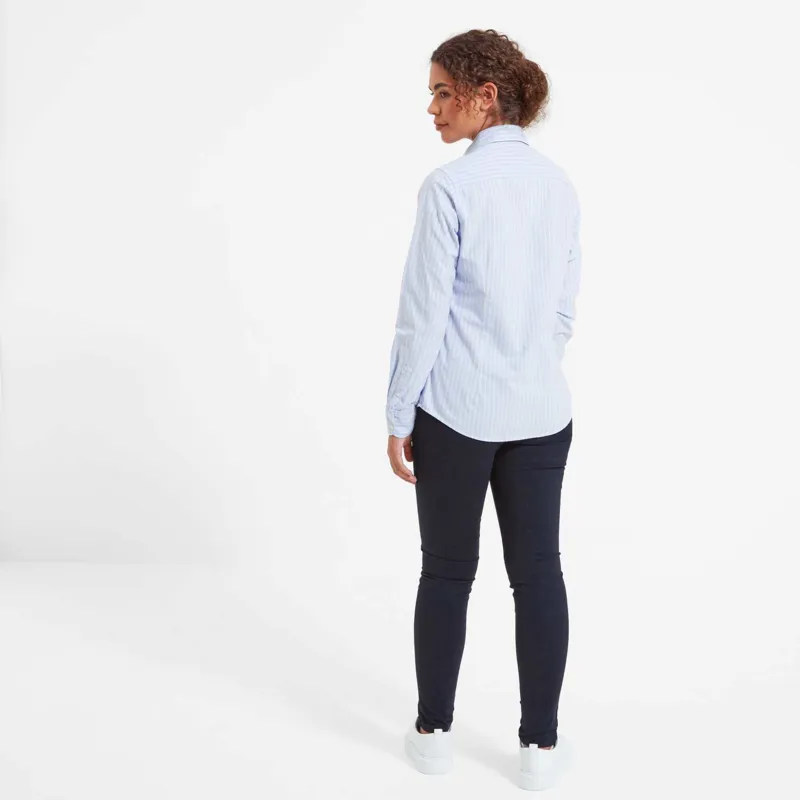 Schoffel Cley Soft Oxford Shirt Blue / Pink Stripe-4