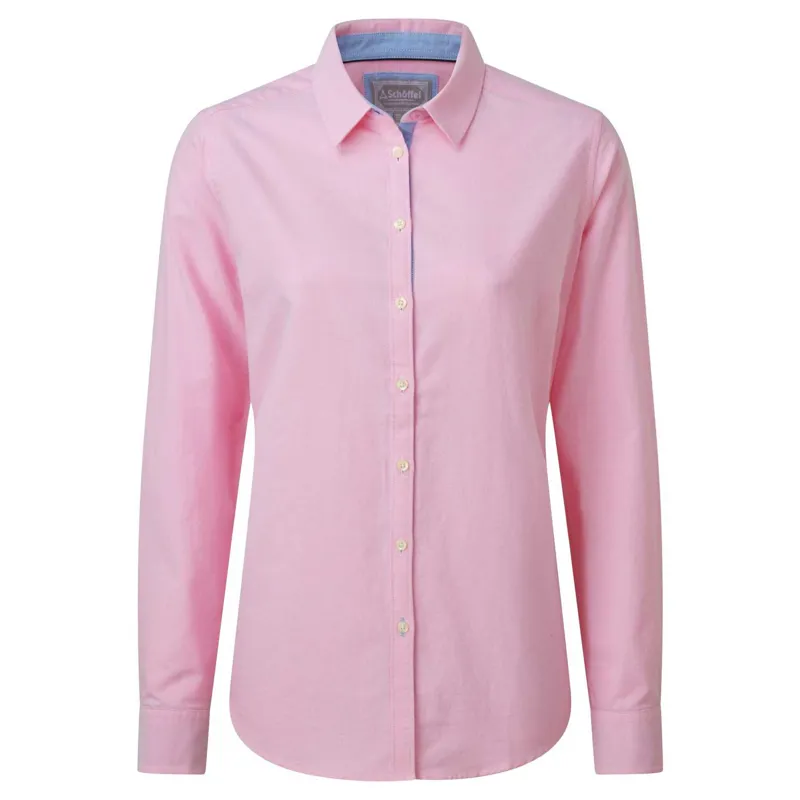 Schoffel Cley Soft Oxford Shirt Pale Pink