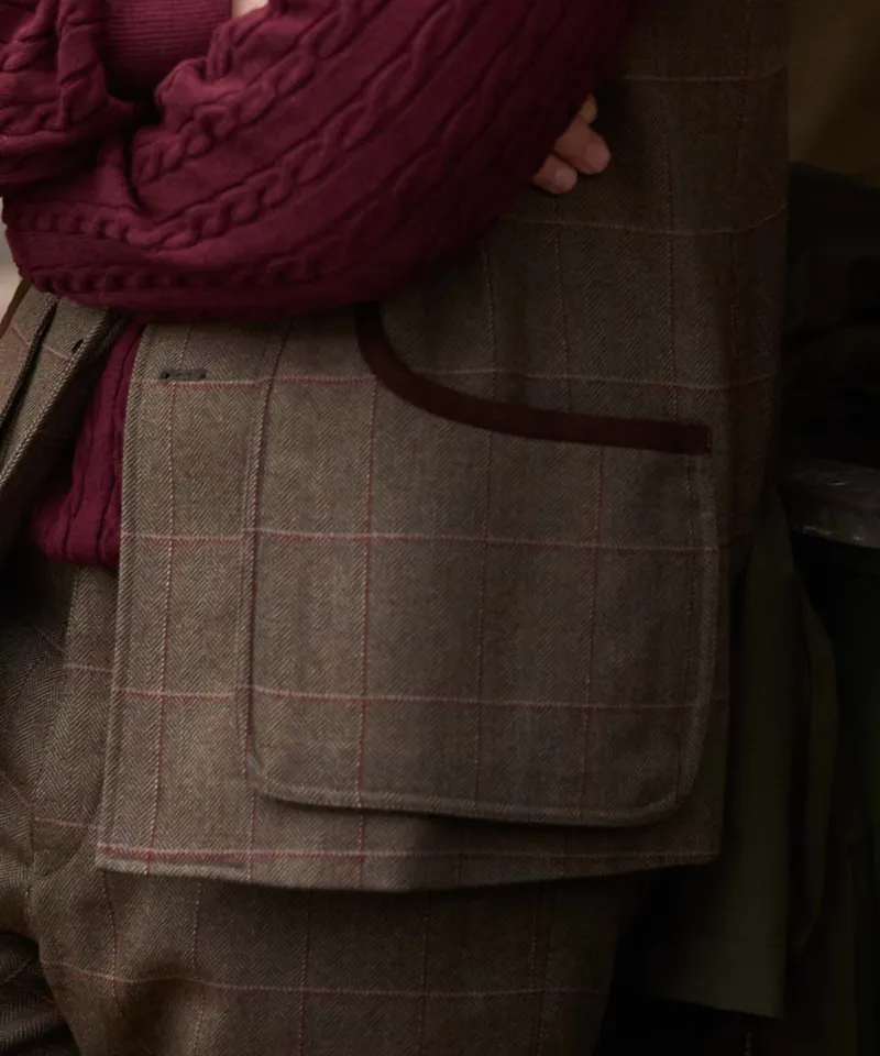 Schoffel Country Holcot Tweed Waistcoat in Lochlane-11