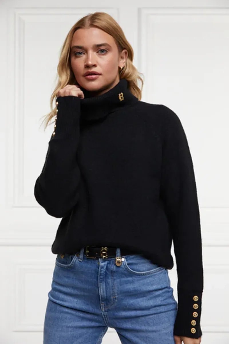 Holland Cooper Tori Knit Black-3